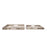 Howard Elliott Square Wooden Trays/set of 2, Natural