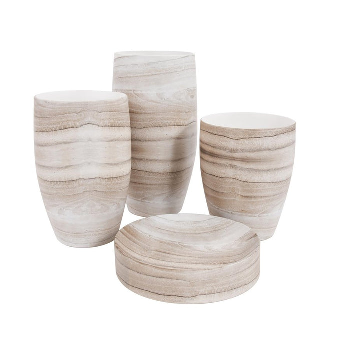 Howard Elliott Desert Sands Concave Bowl, Natural