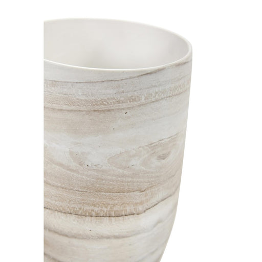 Howard Elliott Desert Sands Tapered Ceramic Vase/Large, Natural
