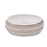 Howard Elliott Caramel Cream Ridged Ceramic Bowl, Natural - 88033