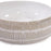 Howard Elliott Caramel Cream Ridged Ceramic Bowl, Natural