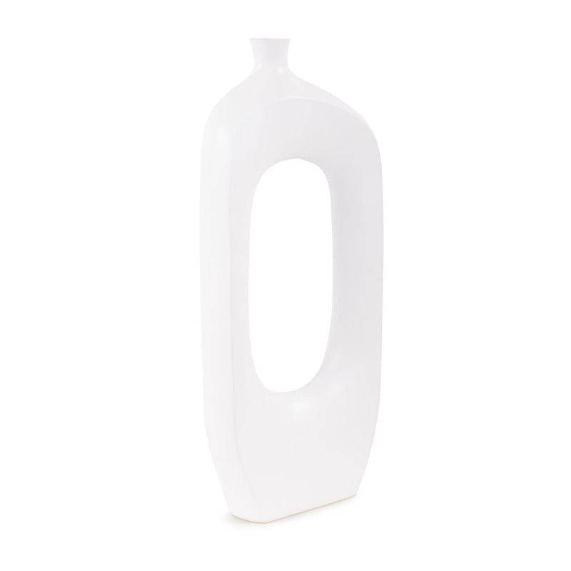 Howard Elliott Hayden White Contemporary Ceramic Vase