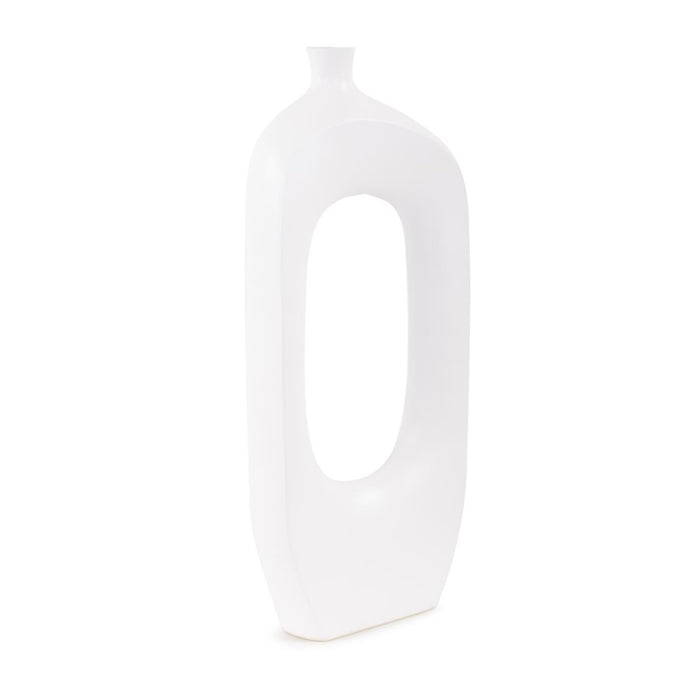 Howard Elliott Hayden White Contemporary Ceramic Vase
