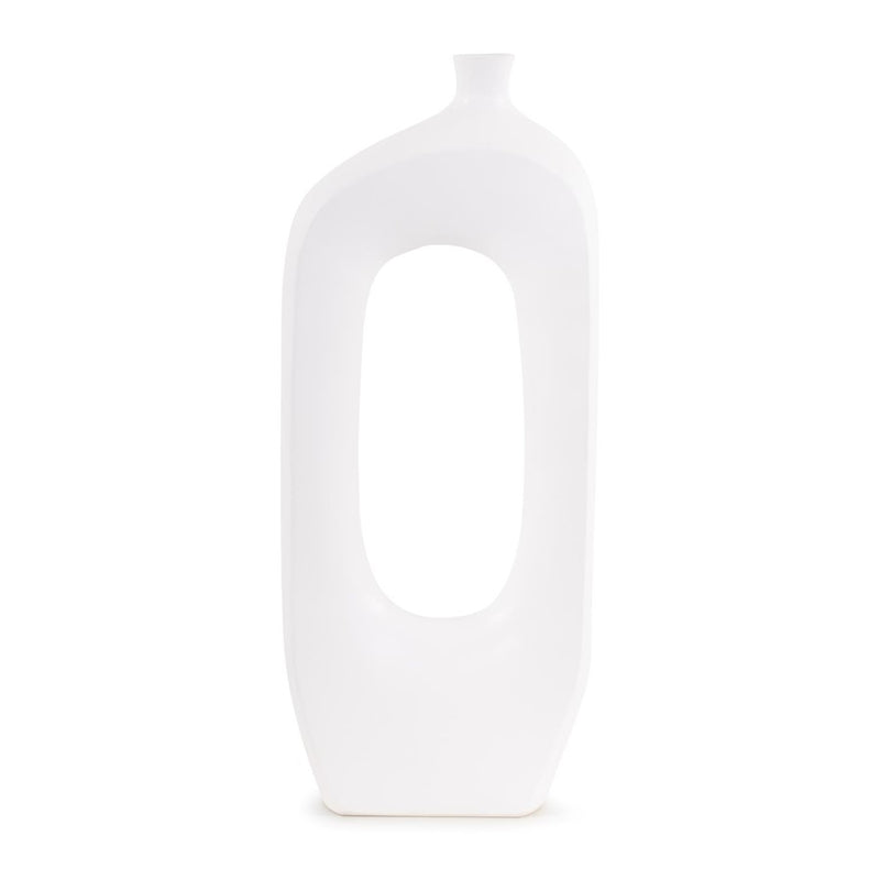 Howard Elliott Hayden White Contemporary Ceramic Vase