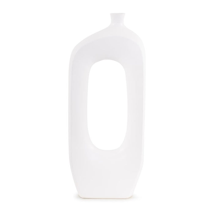 Howard Elliott Hayden White Contemporary Ceramic Vase