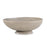 Howard Elliott Textured Blanton Taupe Oval Bowl, Taupe - 91166