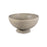 Howard Elliott Textured Blanton Taupe Oval Bowl, Taupe
