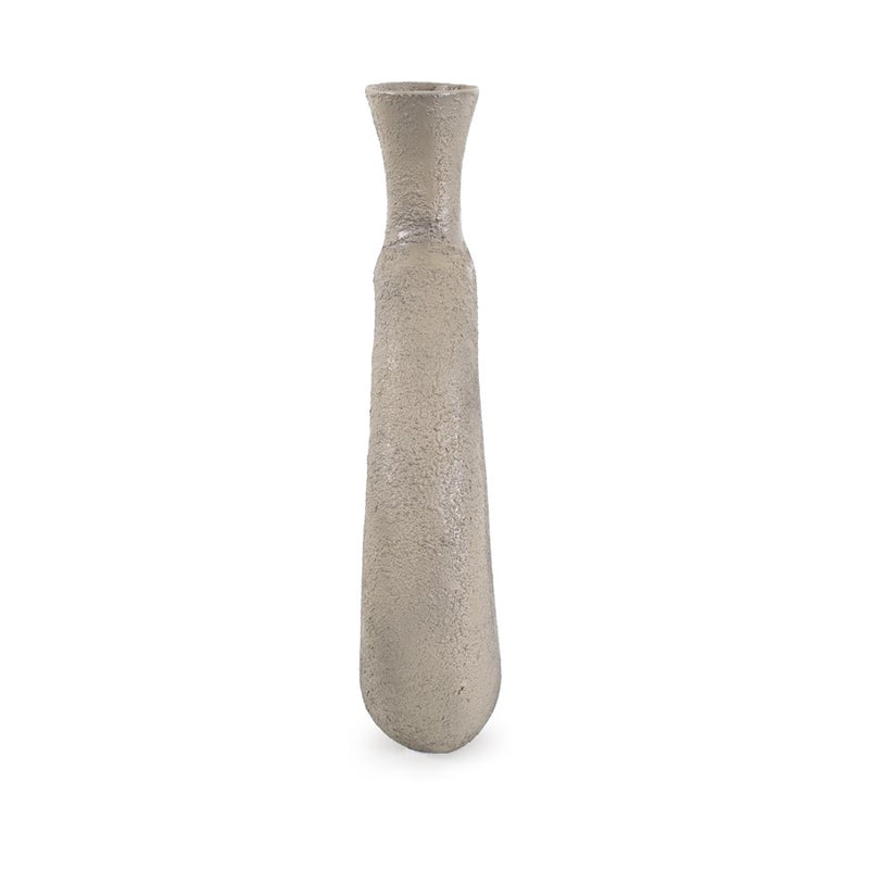 Howard Elliott Textured Blanton Taupe Flared Vase, Taupe