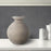 Howard Elliott Textured Blanton Taupe Rounde Vase, Taupe