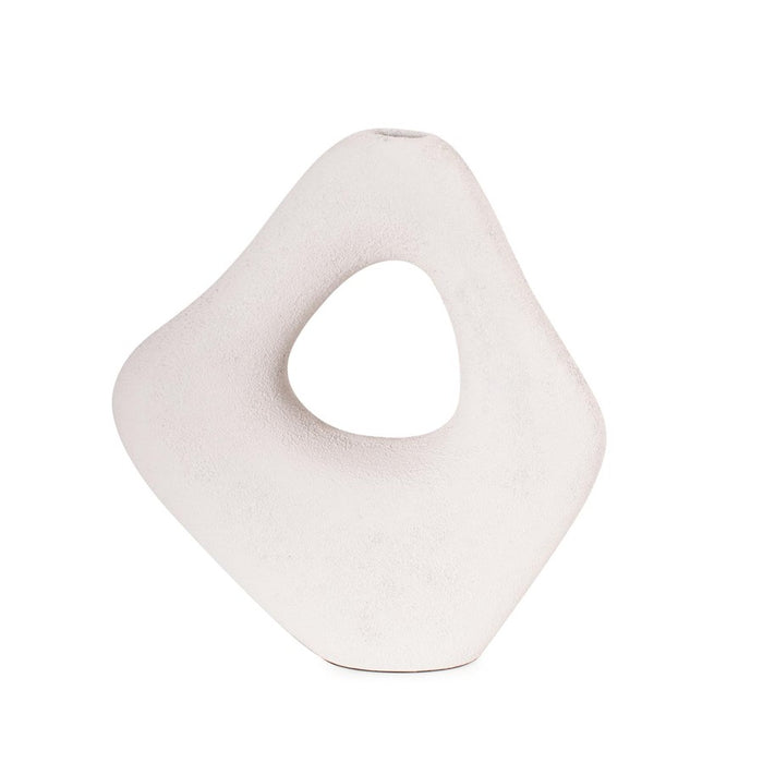 Howard Elliott Saar Abstract White Cloud Vase