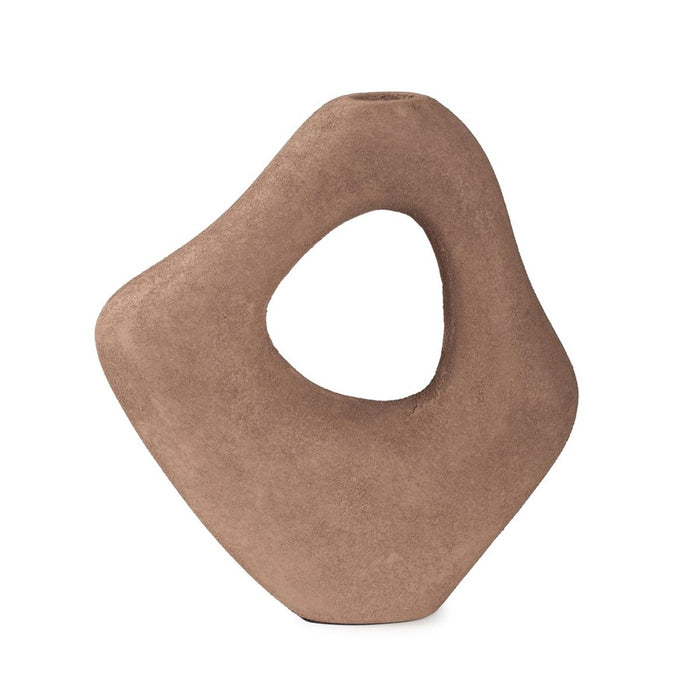 Howard Elliott Saar Abstract Desert Sand Vase - 91177