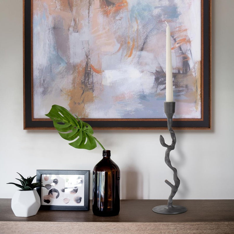 Howard Elliott Crooked Branch Candlestick- Tall