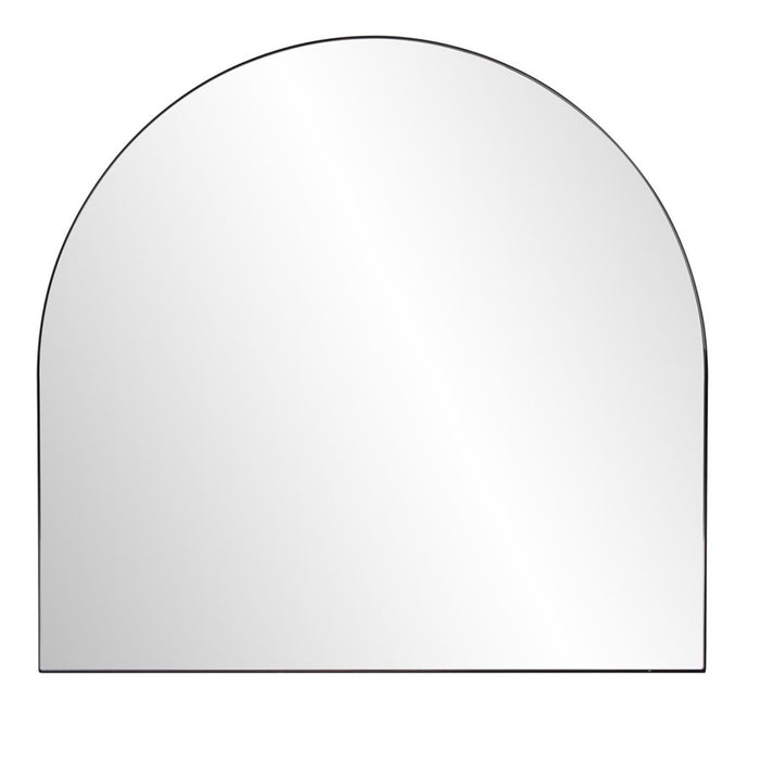 Howard Elliott Van Buren Brushed Black Arched Mirror - 94055
