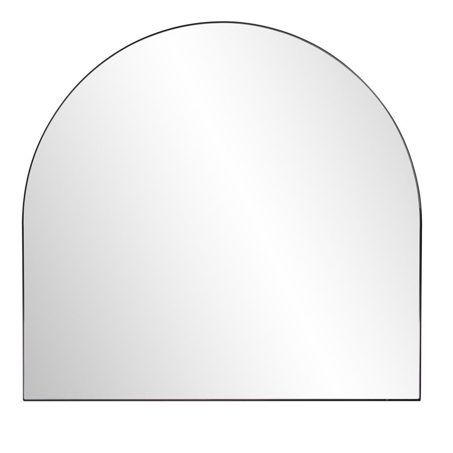 Howard Elliott Van Buren Brushed Black Arched Mirror - 94055