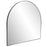 Howard Elliott Van Buren Brushed Black Arched Mirror