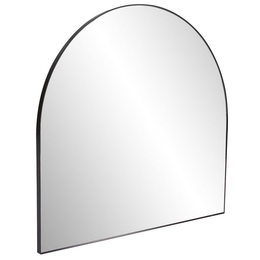 Howard Elliott Van Buren Brushed Black Arched Mirror