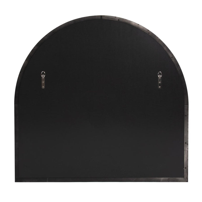 Howard Elliott Van Buren Brushed Black Arched Mirror