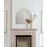 Howard Elliott Van Buren Brushed Black Arched Mirror