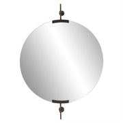 Howard Elliott Wexford Round Mirror, Bronze - 94086