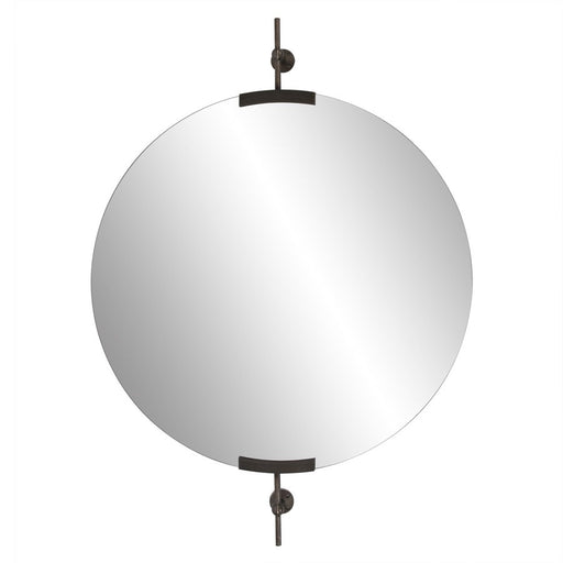 Howard Elliott Wexford Round Mirror, Bronze - 94086