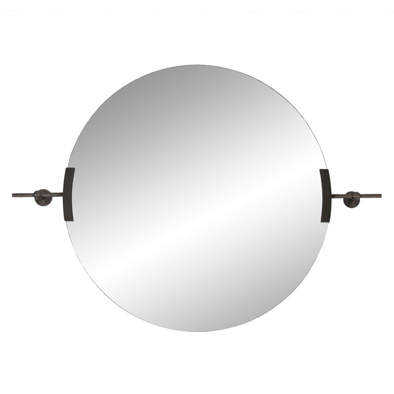 Howard Elliott Wexford Round Mirror, Bronze