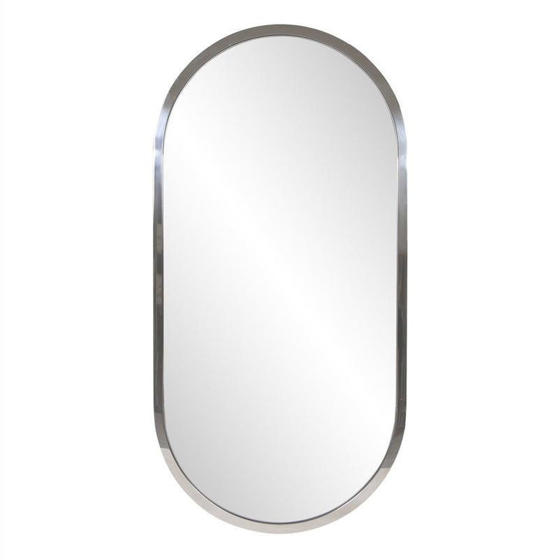 Howard Elliott Simone Capsule Stainless Steel Mirror, Silver - 94090