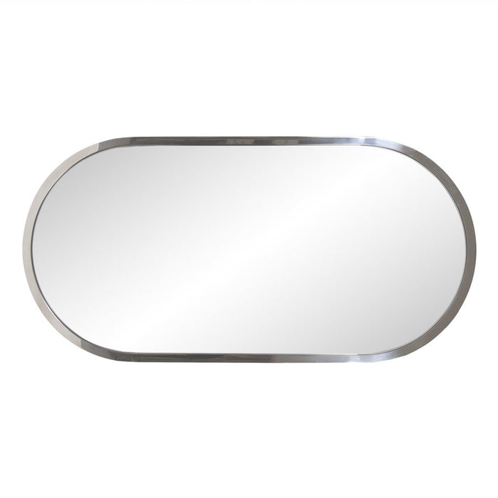 Howard Elliott Simone Capsule Stainless Steel Mirror, Silver