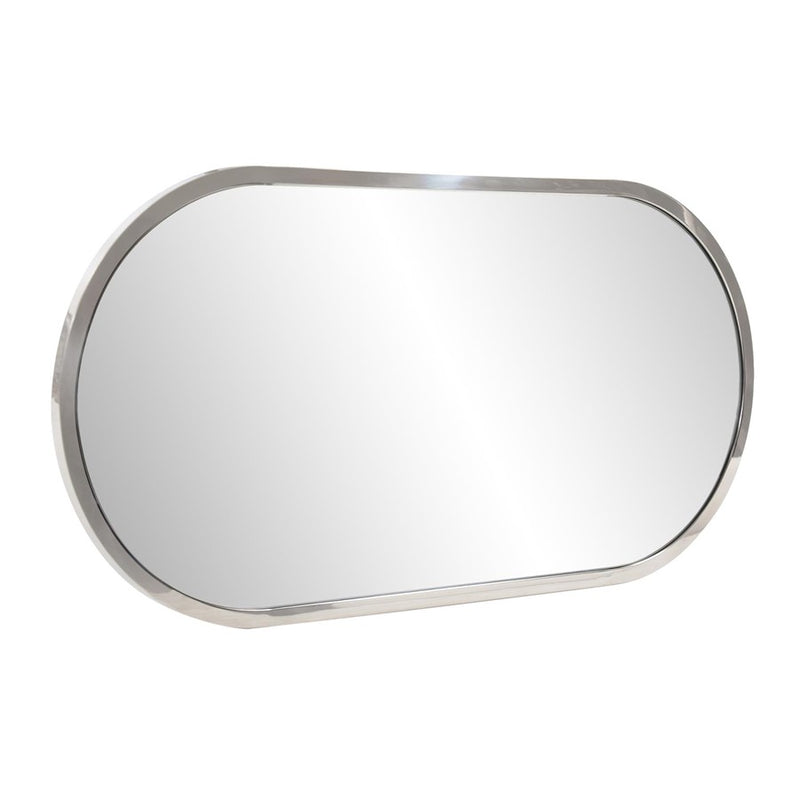 Howard Elliott Simone Capsule Stainless Steel Mirror, Silver