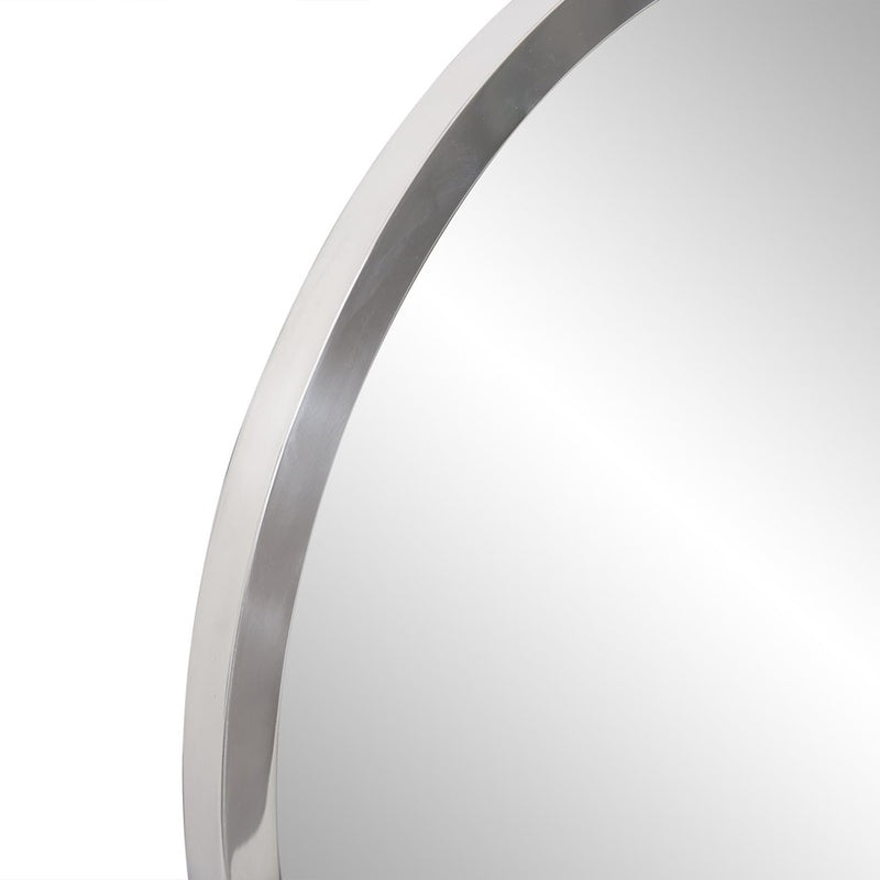 Howard Elliott Simone Capsule Stainless Steel Mirror, Silver