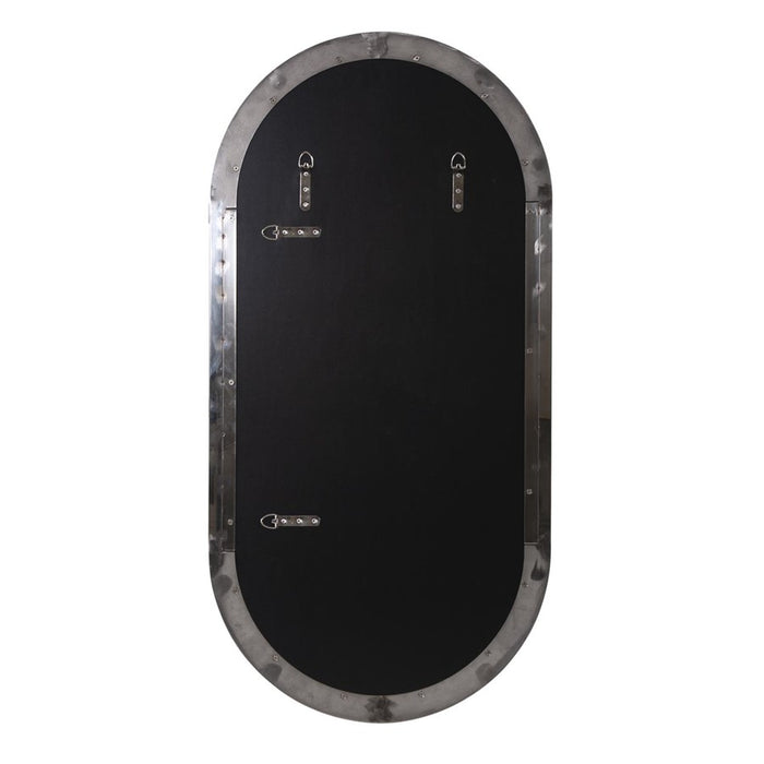 Howard Elliott Simone Capsule Stainless Steel Mirror, Silver