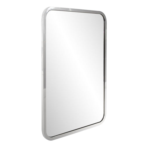 Howard Elliott Simone Rectangular Stainless Steel Mirror, Silver