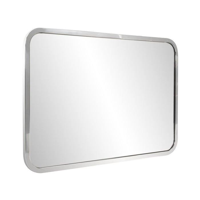 Howard Elliott Simone Rectangular Stainless Steel Mirror, Silver
