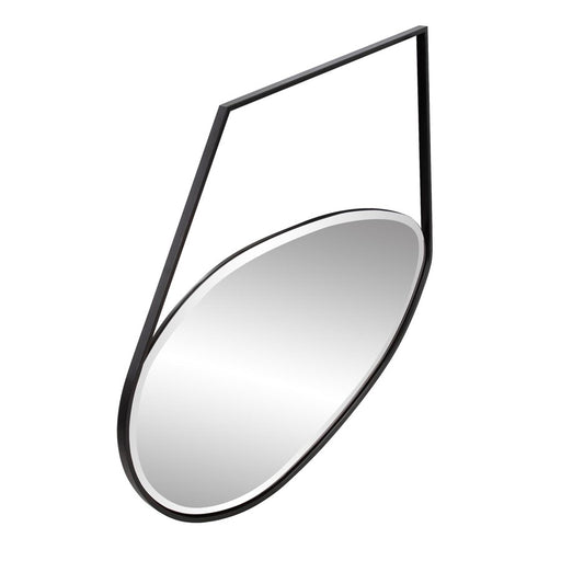 Howard Elliott Hayes Asymmetrical Mirror #2, Matte Black
