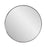 Howard Elliott Steele Polished Silver Round Mirror - 94171