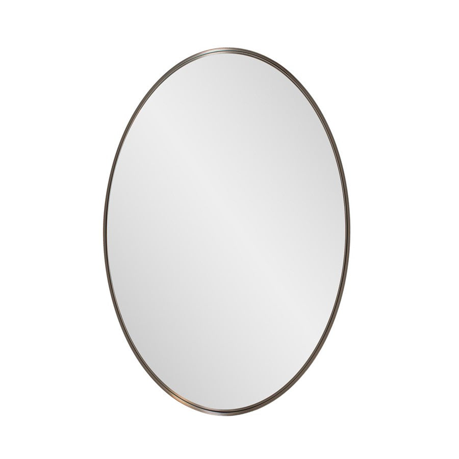 Howard Elliott Steele Oval Mirror, Bronze - 94201