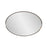 Howard Elliott Steele Oval Mirror, Bronze