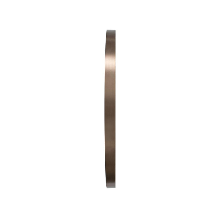 Howard Elliott Steele Oval Mirror, Bronze