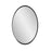 Howard Elliott Steele Oval Mirror, Black - 94202