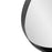 Howard Elliott Steele Oval Mirror, Black