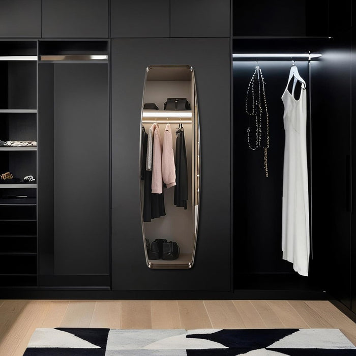 Howard Elliott Steele Dressing Mirror, Brown