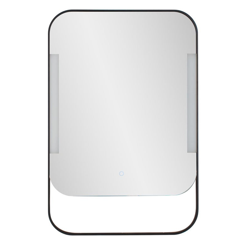 Howard Elliott Mia Backlit Mirror, Black - 98332