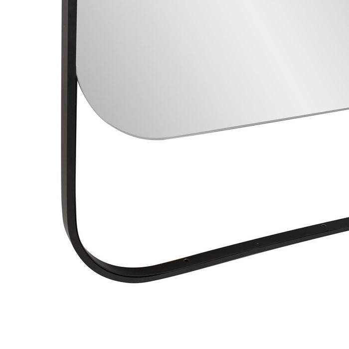 Howard Elliott Mia Backlit Mirror, Black