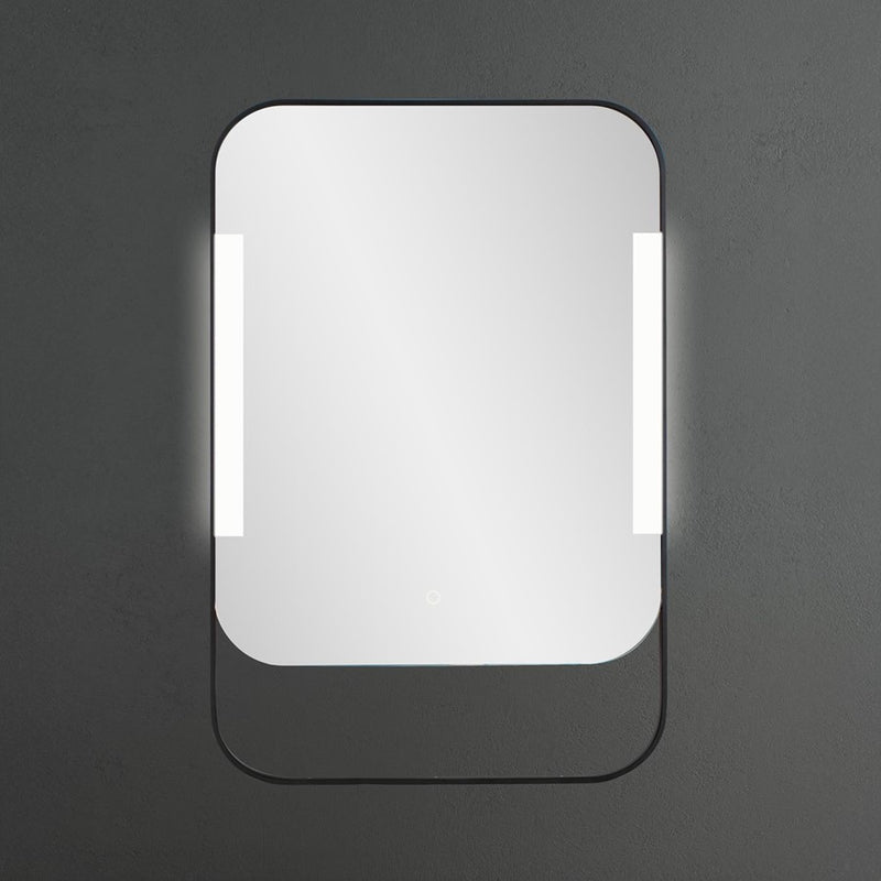 Howard Elliott Mia Backlit Mirror, Black