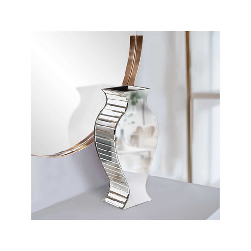 Howard Elliott Rounded Mirrored Vase/Small, Mirror