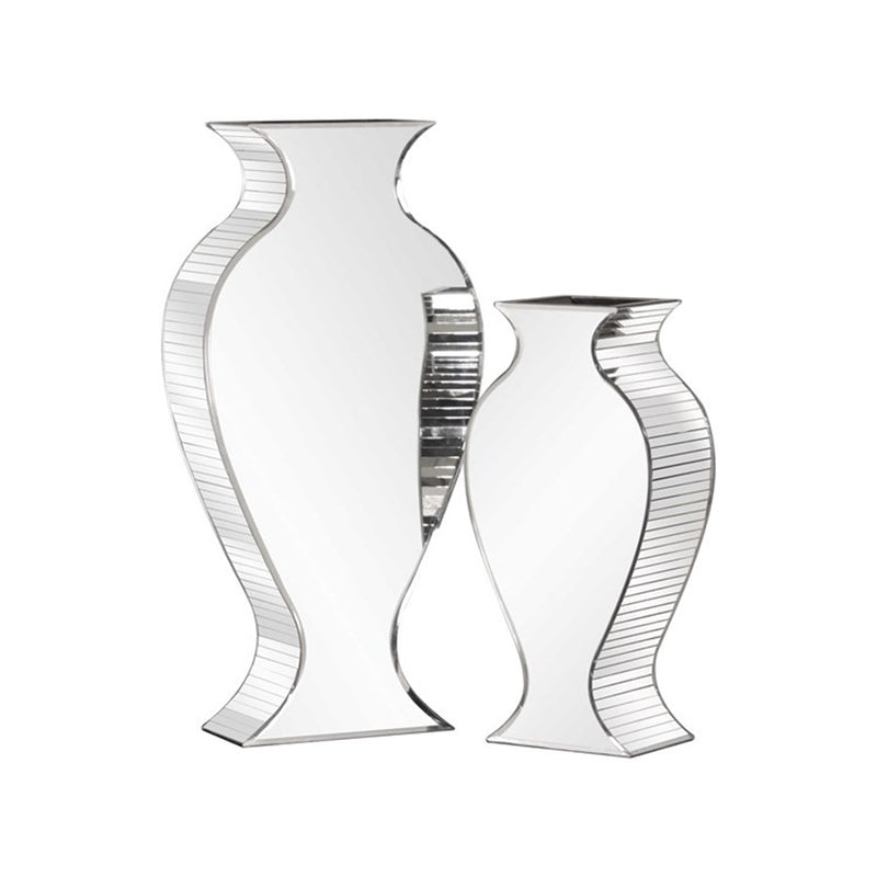 Howard Elliott Rounded Mirrored Vase/Small, Mirror