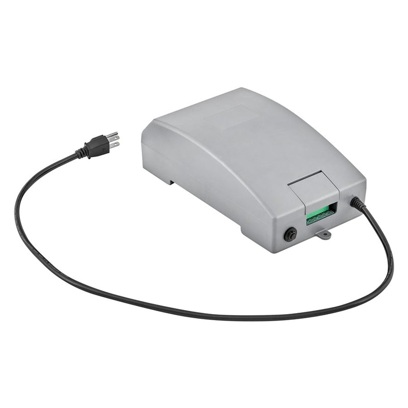 Hinkley Transformer 200W Smart Landscape Transformer | Gray Composite Resin Housing | Outdoor Low-Voltage Lighting Control | 6 x 6 x 10 in | Model 0200GY