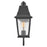 Hinkley Lighting Kingston 1Lt Outdoor Wall Mount, Black/Clear Seedy