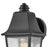 Hinkley Lighting Kingston 1Lt Outdoor Wall Mount, Black/Clear Seedy