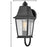 Hinkley Lighting Kingston 1Lt Outdoor Wall Mount, Black/Clear Seedy