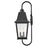 Hinkley Lighting Kingston 2Lt Outdoor Wall Mount, Black/Clear Seedy
